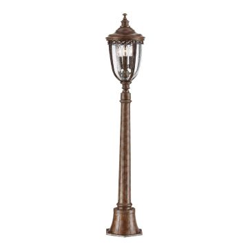 Feiss ENGLISH BRIDLE FE-EB4-M-BRB Lampe sur pied 3x60W/E14 IP44