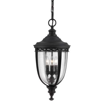 Feiss ENGLISH BRIDLE FE-EB8-L-BLK Suspension lumineuse 3x60W/E14 IP23
