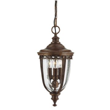Feiss ENGLISH BRIDLE FE-EB8-M-BRB Suspension lumineuse 3x60W/E14 IP23