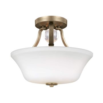 Feiss EVINGTON FE-EVINGTON-SF-SG Lampe de plafond 2x60W/E27