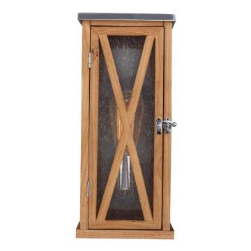 Feiss LUMIERE FE-LUMIERE-S1OAK Applique murale 1x60W/E27 IP44