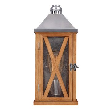 Feiss LUMIERE FE-LUMIERE-S2OAK Applique murale 1x60W/E27 IP44