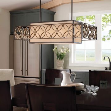 Feiss REMY FE-REMY-P-A Suspension lumineuse 4x60W/E27