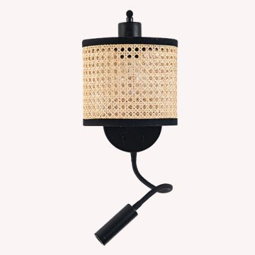 Zambelis WALL LIGHT 20355 Applique murale 1x40W/E27+3w/LED 3000K 240lm IP20