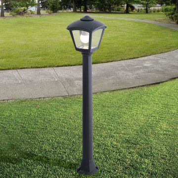 Fumagalli Giaffa FMG-GIAFFA-ROBY-BLK Lampe sur pied 1x23W/E27 2700K 800lm IP55