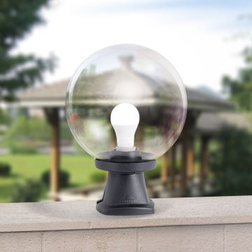Fumagalli Disma FMG-DISMA-GLOBE-BLK Lanterne 1x23W/E27 IP55