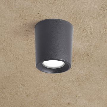 Fumagalli Livia FMG-LIVIA90-BLK Spot en saillie 1x6W/G9 4000K-2700K 366lm IP55