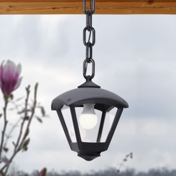 Fumagalli Sicar FMG-SICAR-DARIO-BLK Suspension lumineuse 1x23W/E27 IP55