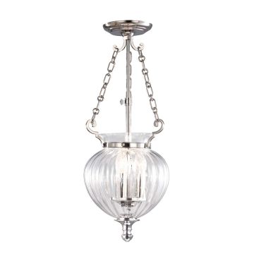 Elstead Lighting FINSBURY PARK FP-P-S-POL-NCKL Suspension lumineuse 3x60W/E14