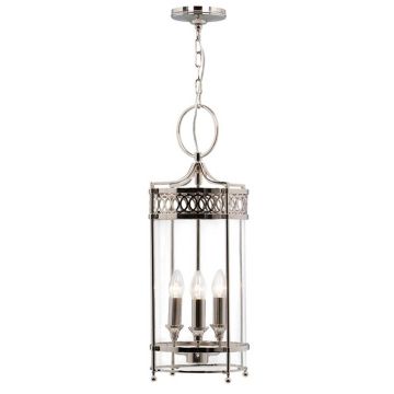 Elstead Lighting GUILDHALL GH-P-PN Suspension lumineuse 3x60W/E14