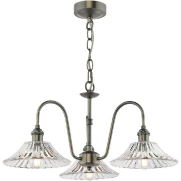 Dar Lighting Hadano HAD0361-04 Lustre 3x40w/E14 ip20