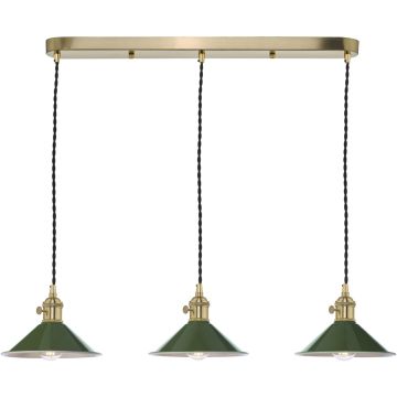 Dar Lighting Hadano HAD3640-07 Suspension lumineuse 3x40w/e14 ip20