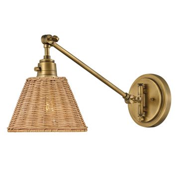 Hinkley Lighting Arti HK-ARTI-1W-HB-NR Applique murale 1x60W/E27 IP20