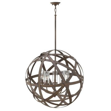 Hinkley Lighting CARSON HK-CARSON-5P Suspension lumineuse 5x40W/E14 IP44