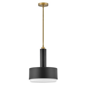 Hinkley Lighting Cedric HK-CEDRIC-P-M-BK Suspension lumineuse 2x60W/E27 IP20
