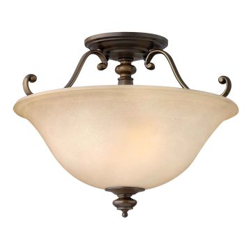 Hinkley Lighting DUNHILL HK-DUNHILL-SF Lampe de plafond 2x60W/E27