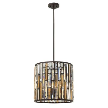 Hinkley Lighting GEMMA HK-GEMMA-P-B-VBZ Suspension lumineuse 3x60W/E14