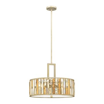 Hinkley Lighting GEMMA HK-GEMMA-P-C-SL Suspension lumineuse 3x60W/E27
