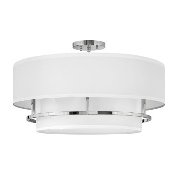 Hinkley Lighting Graham HK-GRAHAM-L-PN Lampe de plafond 4x40 W/E14