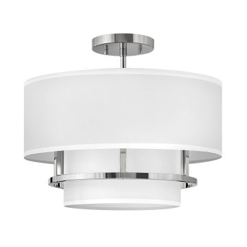 Hinkley Lighting Graham HK-GRAHAM-M-PN Lampe de plafond 3x40 W/E14