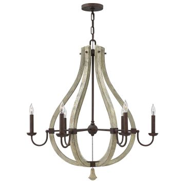 Hinkley Lighting MIDDLEFIELD HK-MIDDLEFIELD6 Lustre 6x60W/E14
