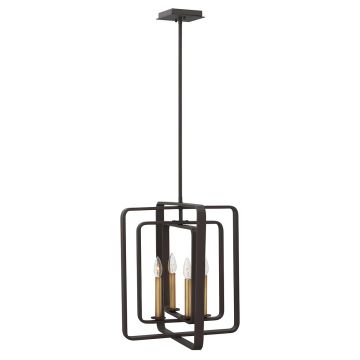 Hinkley Lighting QUENTIN HK-QUENTIN-4P-B Suspension lumineuse 4x60W/E14