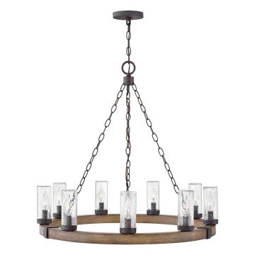 Hinkley Lighting Sawyer HK-SAWYER9-SQ Suspension lumineuse 9x40W/E14 IP44