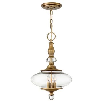Hinkley Lighting WEXLEY HK-WEXLEY-3P-HB Suspension lumineuse 3x60W/E14