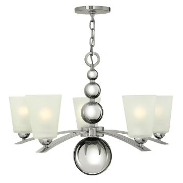 Hinkley Lighting ZELDA HK-ZELDA5-PN Lustre 5x60W/E27