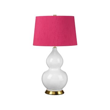 Elstead Lighting Isla ISLA-AB-TL-CRANBERRY Lampe de table 1x60 W/E27