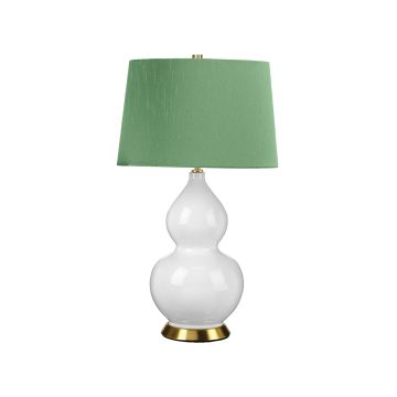 Elstead Lighting Isla ISLA-AB-TL-GREEN Lampe de table 1x60 W/E27