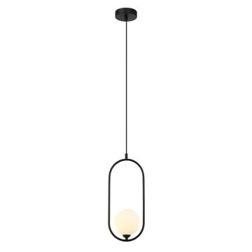 Italux LUPUS PND-3965-1-BK Suspension lumineuse 1x25W/G9 IP20