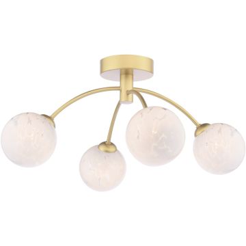 Dar Lighting Izzy IZZ0435-17 Lampe de plafond 4x40w/g9 ip20