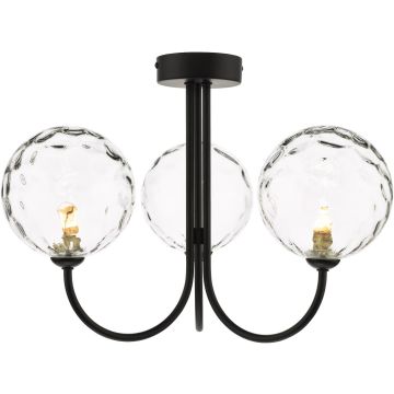 Dar Lighting Jared JAR0322-12 Lampe de plafond 3x40w/g9 ip20