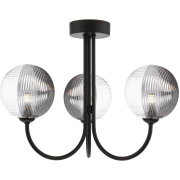 Dar Lighting Jared JAR0322-19 Lampe de plafond 3x40w/g9 ip20