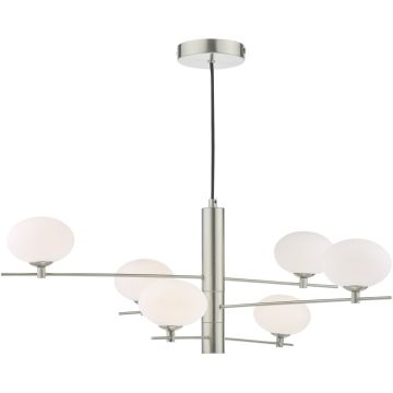Dar Lighting Jasper JAS0646 Suspension lumineuse 6x25w/g9