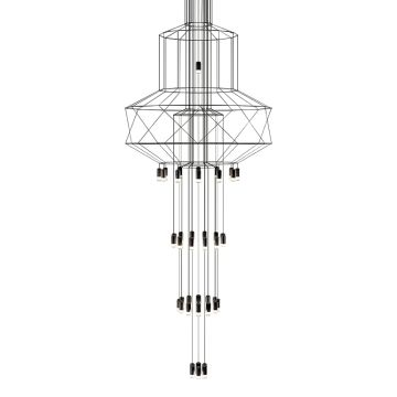 King Home FLUSSO JD0032-43P Suspension lumineuse 43x3W/G9 3000K 1320LM IP20