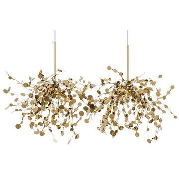 King Home MONETE JD8653-2.GOLD Suspension lumineuse 6x30W/G9 IP20