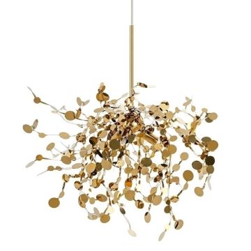 King Home MONETE SINGLE JD8653-1.GOLD Suspension lumineuse 3x30W/G9 IP20
