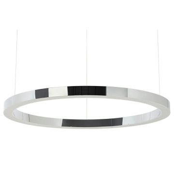 King Home RING JD8169-100.SILVER Suspension lumineuse 1x75W/LED 3000K 6000LM IP20