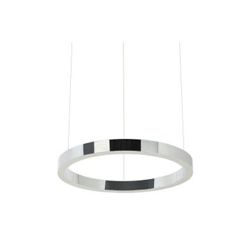 King Home RING JD8169-40.SILVER Suspension lumineuse 1x25W/LED 3000K 2000LM IP20