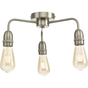 Dar Lighting Kiefer KIE5346 Lampe de plafond 3x60w/e27 ip20
