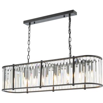 Dar Lighting Kiran KIR3422 Suspension lumineuse 7x40w/e14