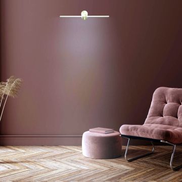 Light Prestige Modern Slim LP-777/1W M GD Applique murale 1x6W/LED 3000K 800 lm IP44