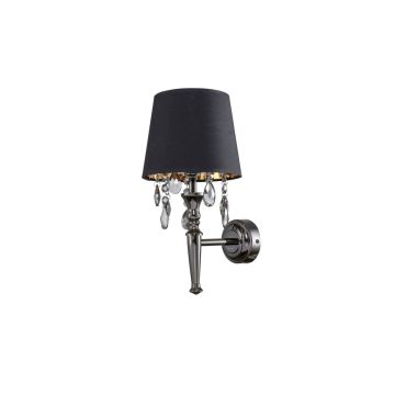 Light Prestige Vigo LP-0412/1W BK Applique murale 1x40W/E14 IP20