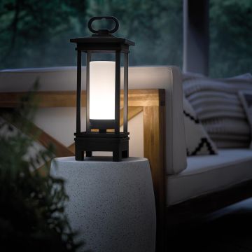 Elstead Lighting SOUTH HOPE KL-SOUTH-HOPE-BT-B-OZ Lampe sur pied 3xLED 3000K 250LM IP44
