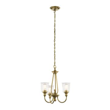 Elstead Lighting WAVERLY KL-WAVERLY3-NBR Lustre 3x60W/E27