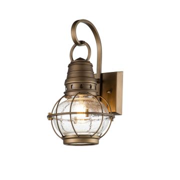 Kichler Bridgepoint KL-BRIDGEPOINT-S-NBR Applique murale 1x60W/E27 IP44