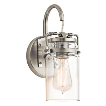 Kichler BRINLEY KL-BRINLEY1-NI Applique murale 1x60W/E27
