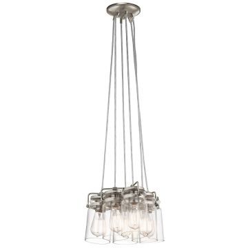 Kichler BRINLEY KL-BRINLEY6-NI Suspension lumineuse 6x60W/E27